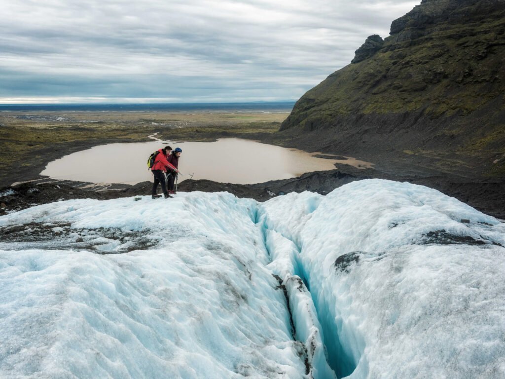 Vatnajokull Glacier walk