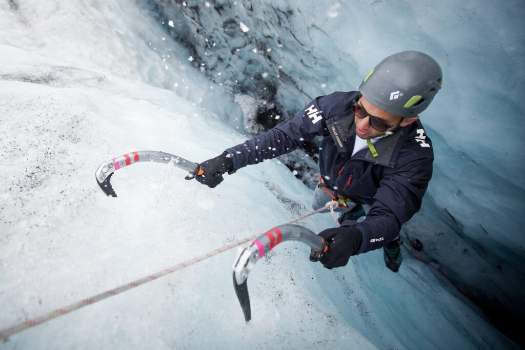 Ice Climbing on Sólheimajökull