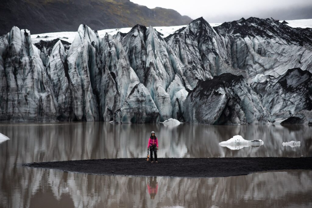 Glacier Hike Adventure Summer on Sólheimajökull Glacier