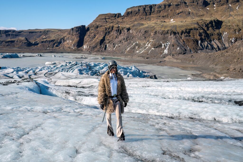 Glacier Hike Adventure Summer on Sólheimajökull Glacier