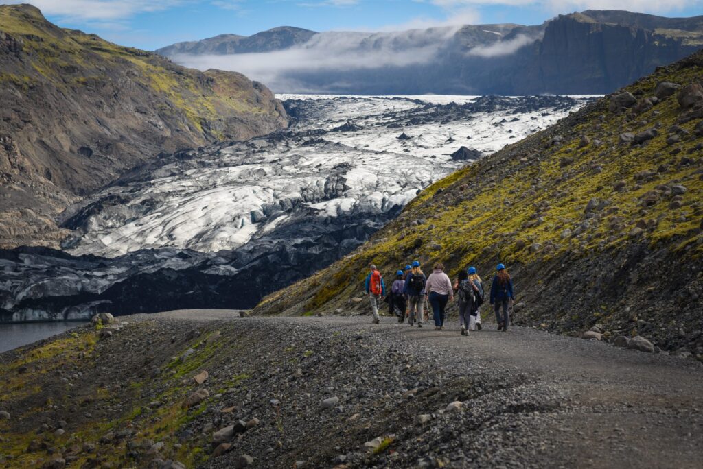 Glacier Hike Adventure Summer on Sólheimajökull Glacier