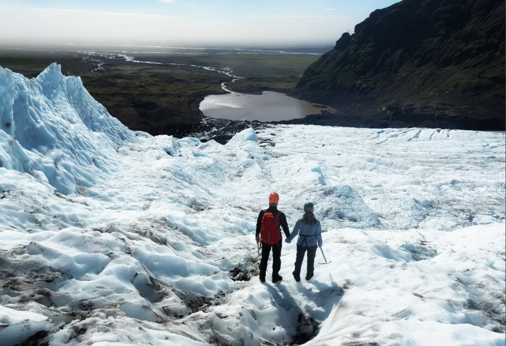 Vatnajokull Glacier walk