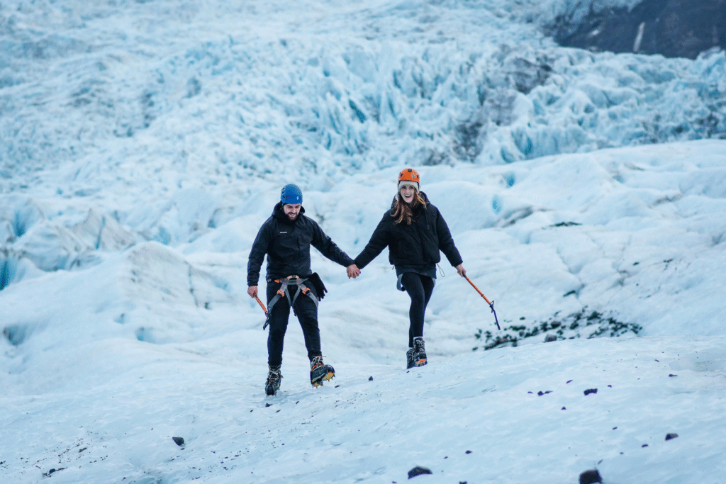 Vatnajokull Glacier walk