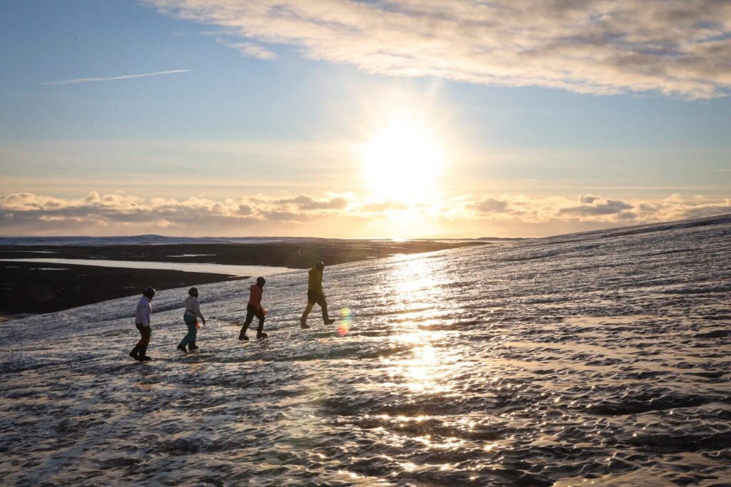 Walk on the Glacier